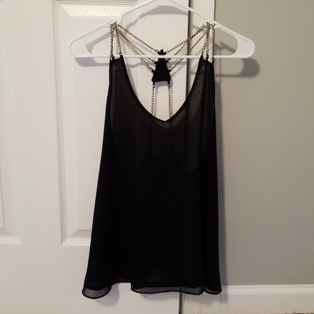 Edgy Black Tank